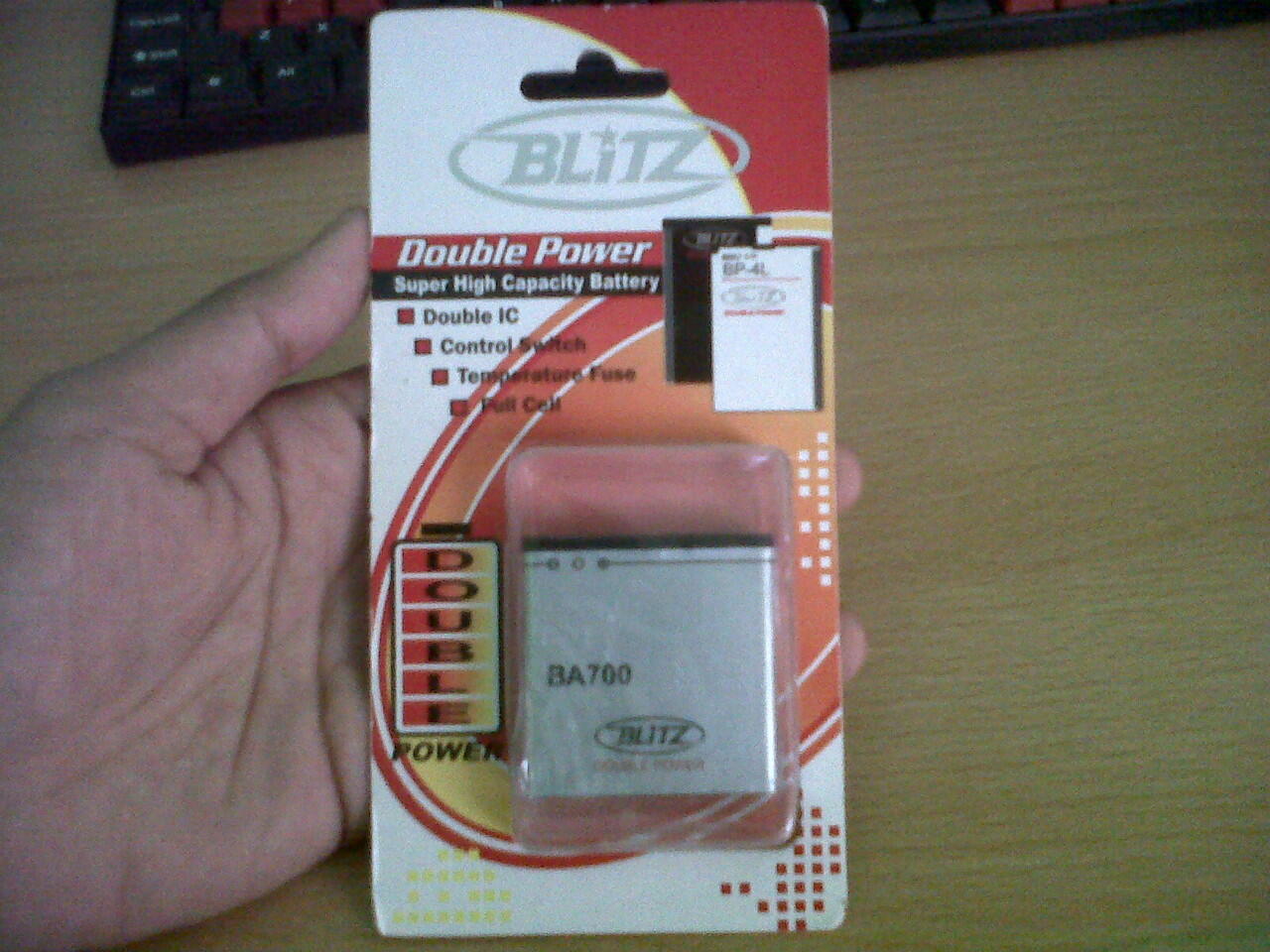 Terjual BATRE LS1 BB Z10 DOUBEL POWER 3600MAH MANTAB 