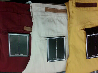 Menyambut Lebaran ... Baju Polo Giordano Fredperry, Celana zara Siap Untuk Anda