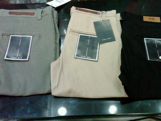 Menyambut Lebaran ... Baju Polo Giordano Fredperry, Celana zara Siap Untuk Anda