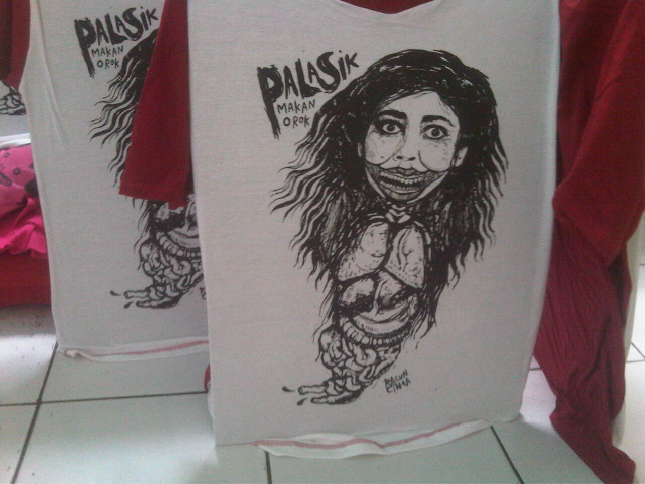 sablon kaos