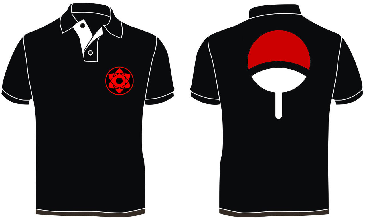 kaos/tshirt polo logo anime,one piece,naruto,kamen rider,kaos distro (aink shop)