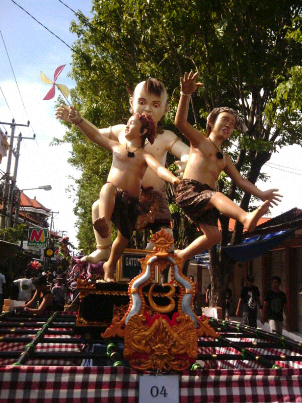 Foto ogoh-ogoh (kerennn bgt gan)