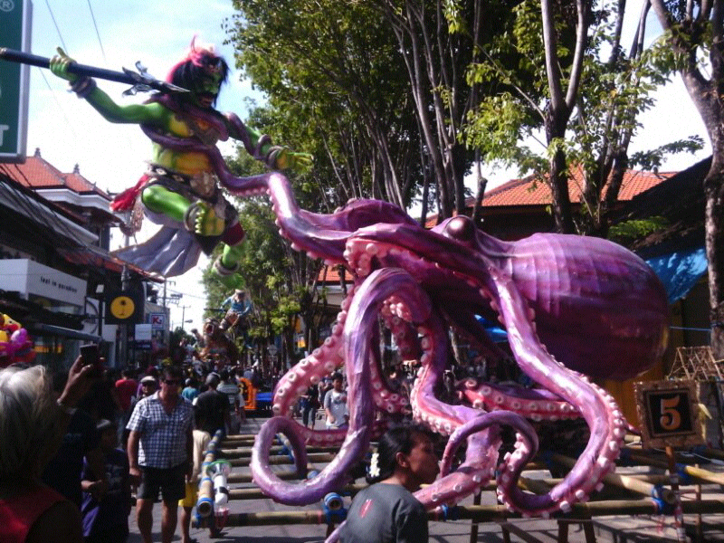 Foto ogoh-ogoh (kerennn bgt gan)