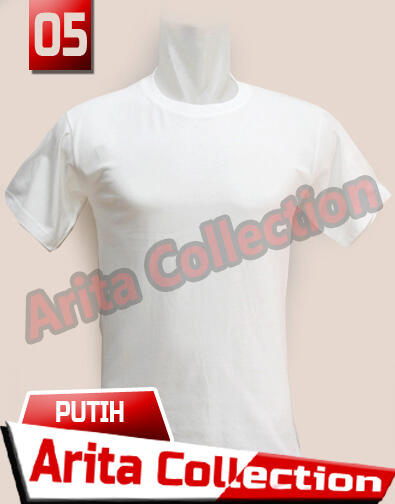 Kaos Polos Distro Bandung Murah Warna Putih