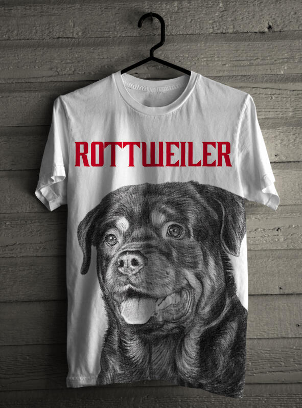 pre order kaos keren bergambar anjing gan...