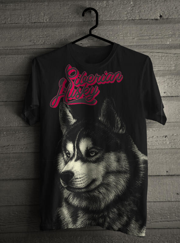 pre order kaos keren bergambar anjing gan...
