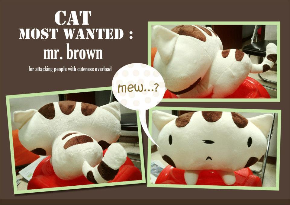Boneka Animasi Totoro, Despicable Me – Papoy, Kuruneko, Mr Brown-Mr White