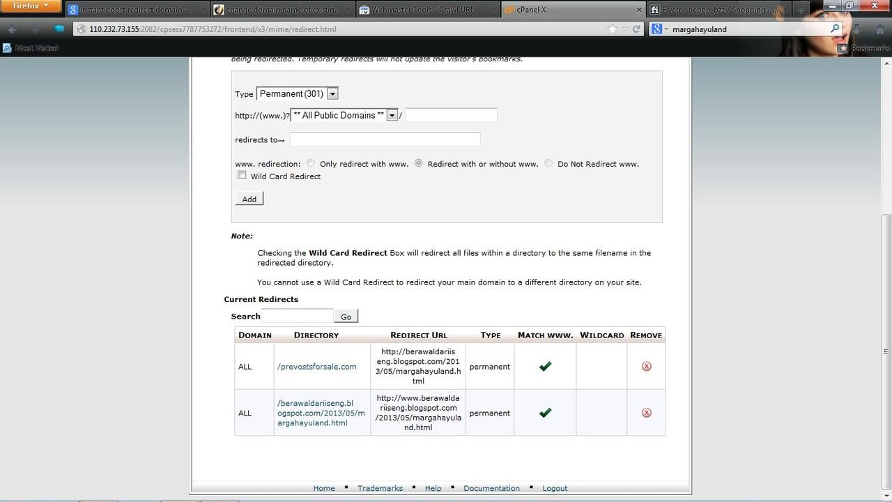 (ask) Gan Cara redirect 301 permanent domain