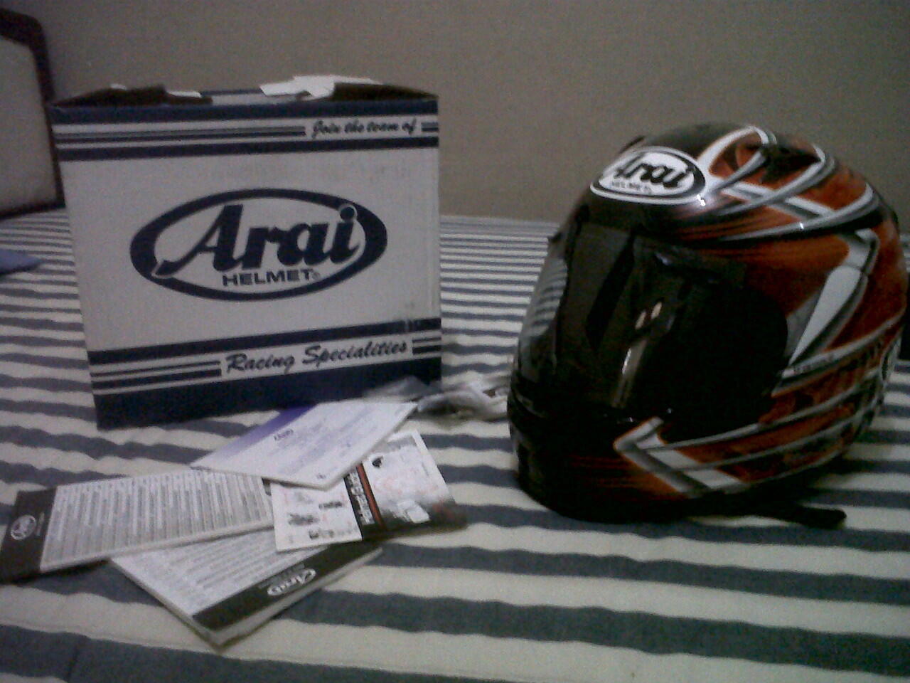 WTS Helm ARAI Vector size L (Like new)