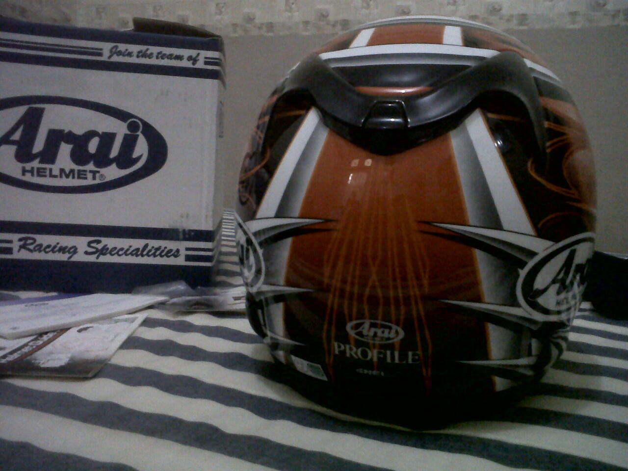 WTS Helm ARAI Vector size L (Like new)