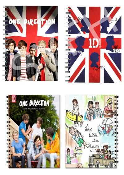 1D / One Direction / Notebook / Memo / Note / Buku / Merchandise / Stuff / Alat Tulis