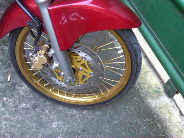 Velg Tk japan Gold(only Ninja R/RR)