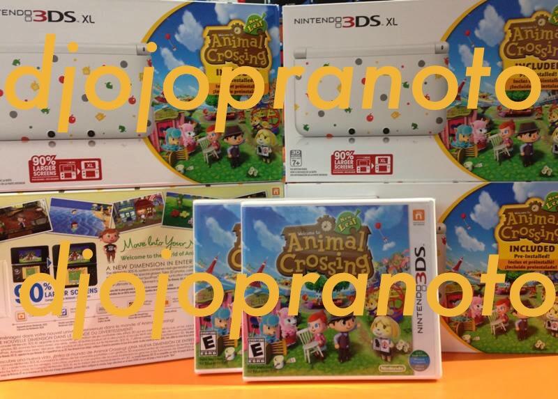 3DS XL Animal Crossing,StyleSavvy Trendsetters,Project X Zone,Rune Factory 4