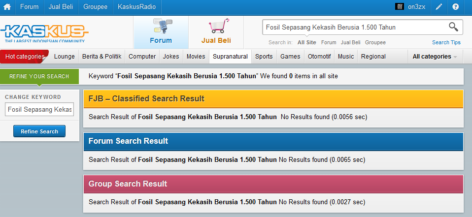 &#91;HOT&#93; Fosil Sepasang Kekasih Berusia 1.500 Tahun