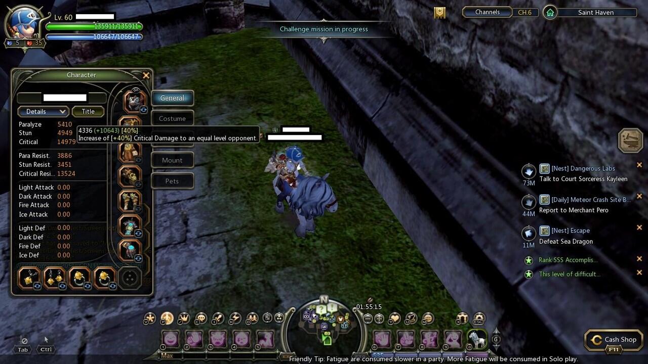 Jual Character Moonlord Level 50 Dragon Nest Sea Server Holywood