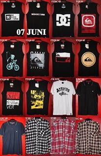 Baju / jaket Skating & Surfing DC Vans Quicksilver volcom DLL murah & qwalitas bagus