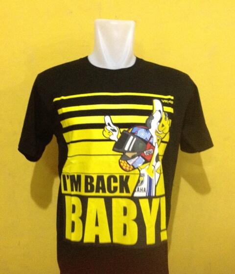 Kaos Valentino Rossi Im Back Baby