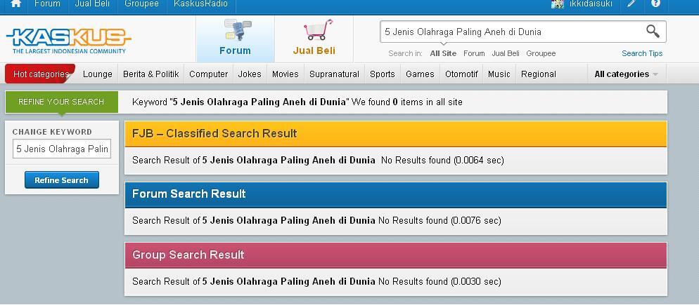 5 Jenis Olahraga Paling Aneh di Dunia 
