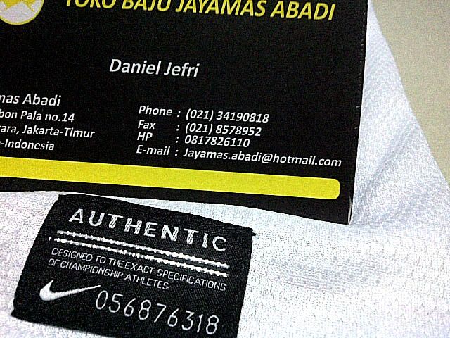 JERSEY GRADE ORI Rp.105.000