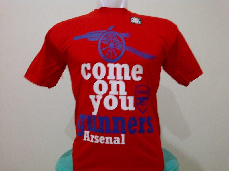Mau Kaos Baju Tshirt Sepak Bola Arsenal Gaul? Harga Grosir di SINI Murah