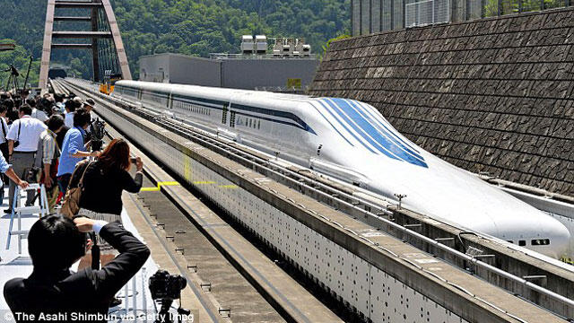 &#91;WOOW&#93; Kecepatan Kereta Api Jepang ‘Maglev’ Tembus 500 km/jam