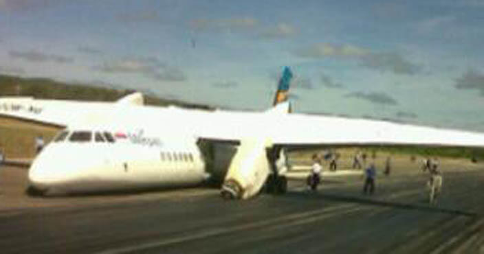 Merpati Kecelakaan, Bandara El Tari Ditutup Sementara