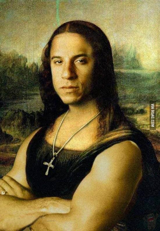 Ini jadinya kalau Monalisa main The Fast and Furious