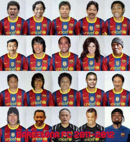 Dream Team Barcelona seperti ini anda idolakan yang mana? Just Kidding