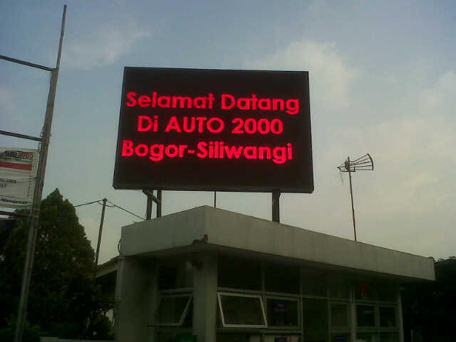 Running text / Videotron / Led screen / Media Screen / Moving sign / Display LED