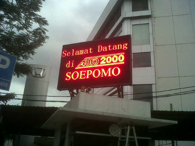 Running text / Videotron / Led screen / Media Screen / Moving sign / Display LED
