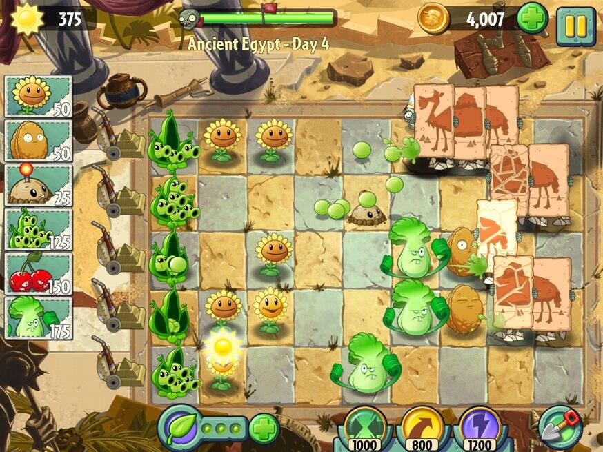 Grafis Plants vs Zombies 2 Sekeren Battlefield