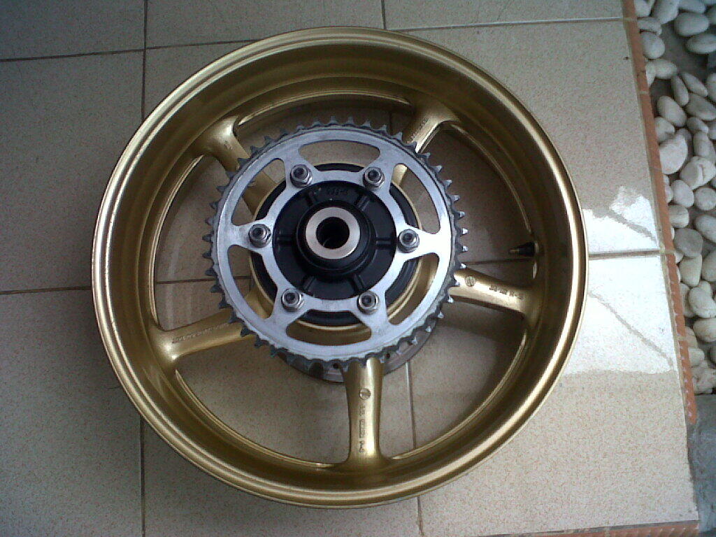 wts swingarm set gsxr 600 2009 (limbah moge)