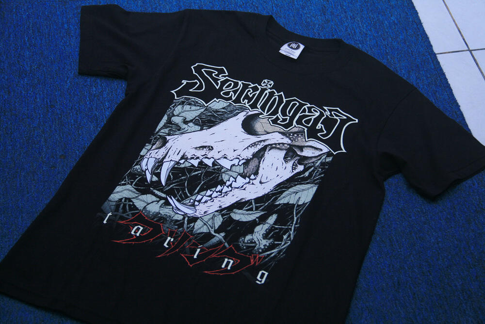 DIJUAL KAOS BAND SERINGAI COVER ALBUM TARING