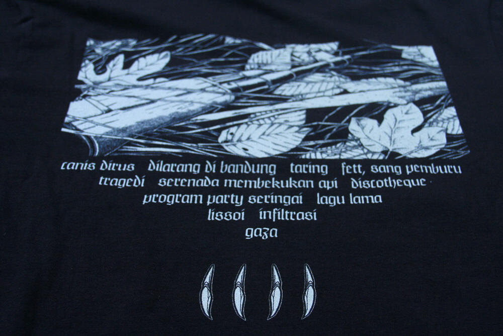 DIJUAL KAOS BAND SERINGAI COVER ALBUM TARING