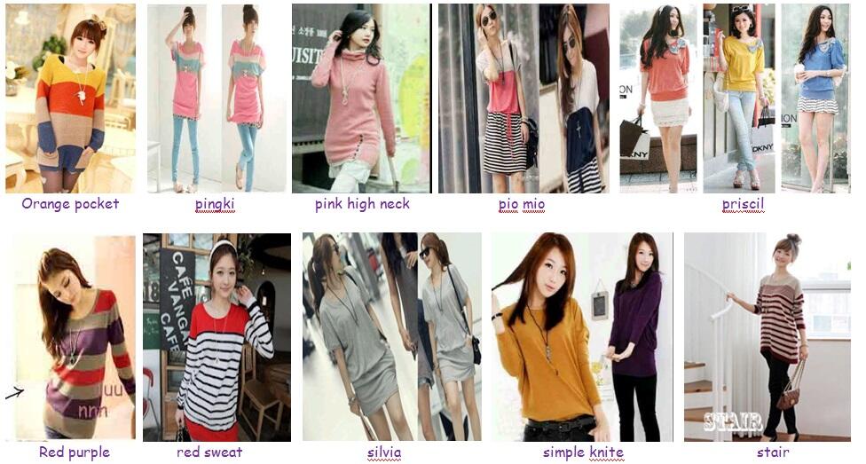 &#91;DICARI&#93;Reseller Baju Rajut,Beli Satuan Harga Grosiran,Terima Dropship,Harga Termurah