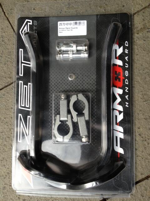 jual handguard ZETA ARMOR (hitam)