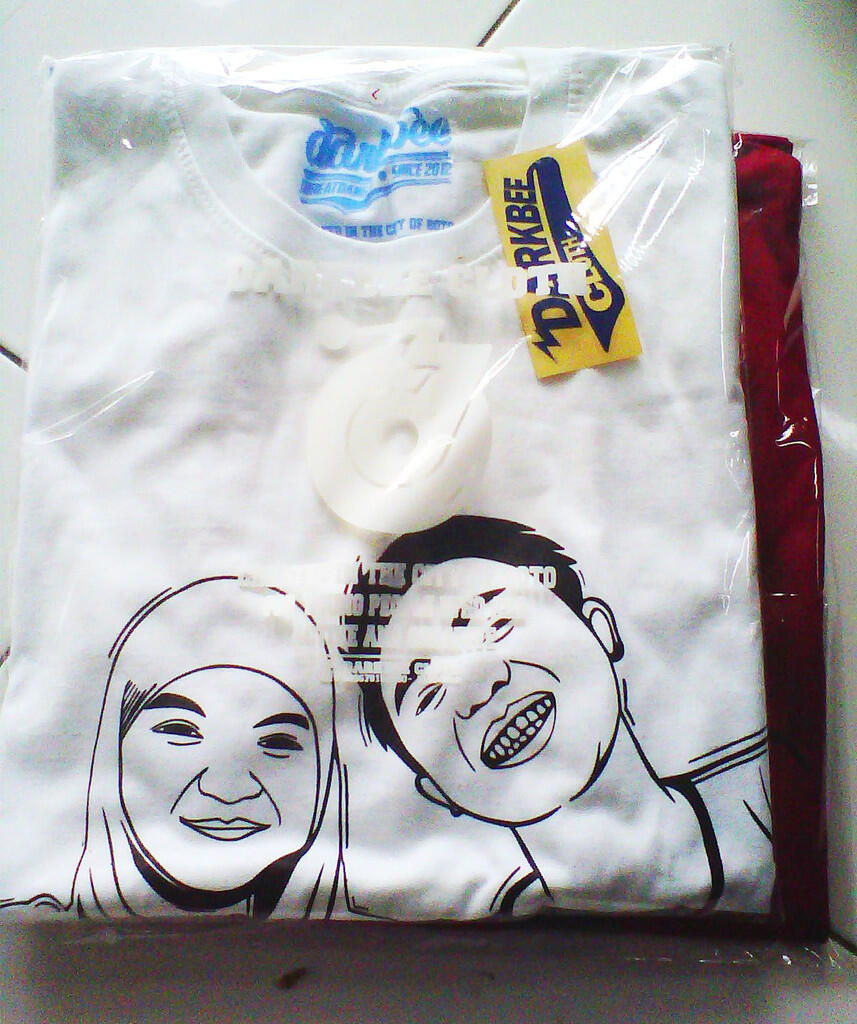 jual kaos karikatur wajah