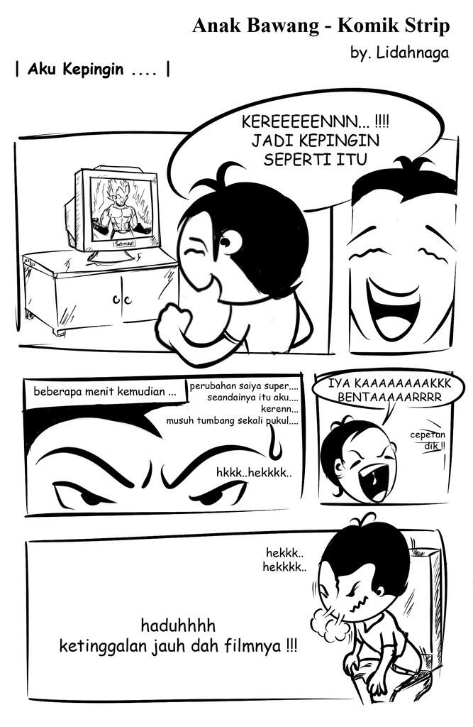 Kartun Strip Anak Bawang