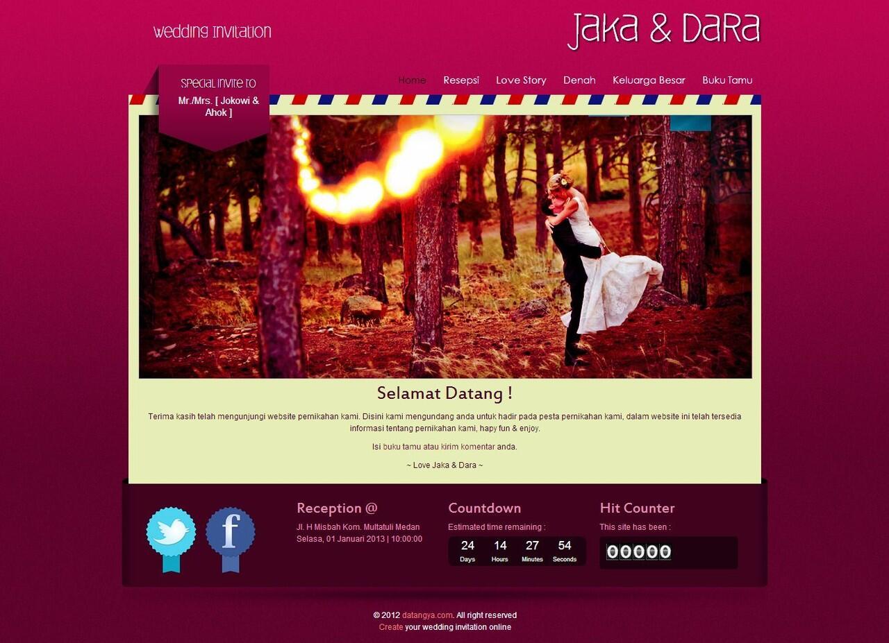 Seberapa efektif penggunaan undangan pernikahan online?