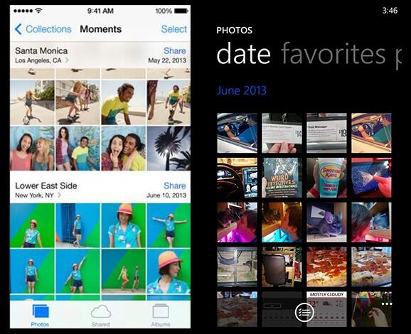 ios 7 sekilas seperti windows phone