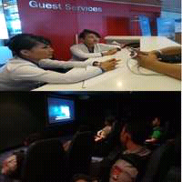 Mewahnya KMP Portlink I: Dari Pramugari Cantik,
Lounge Sampai Bioskop