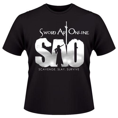 kaos/tshirt sword art online,SAO kaos distro bandung (aink shop)
