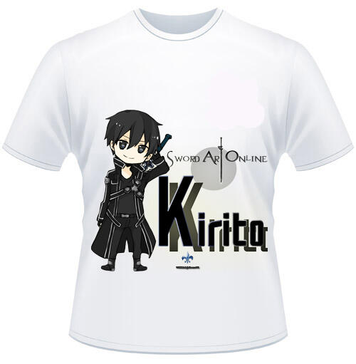 kaos/tshirt sword art online,SAO kaos distro bandung (aink shop)