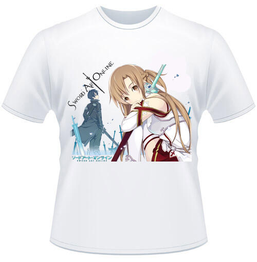 kaos/tshirt sword art online,SAO kaos distro bandung (aink shop)