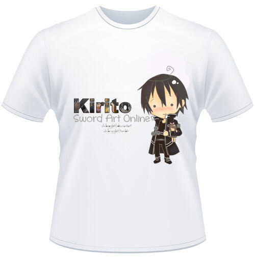 kaos/tshirt sword art online,SAO kaos distro bandung (aink shop)