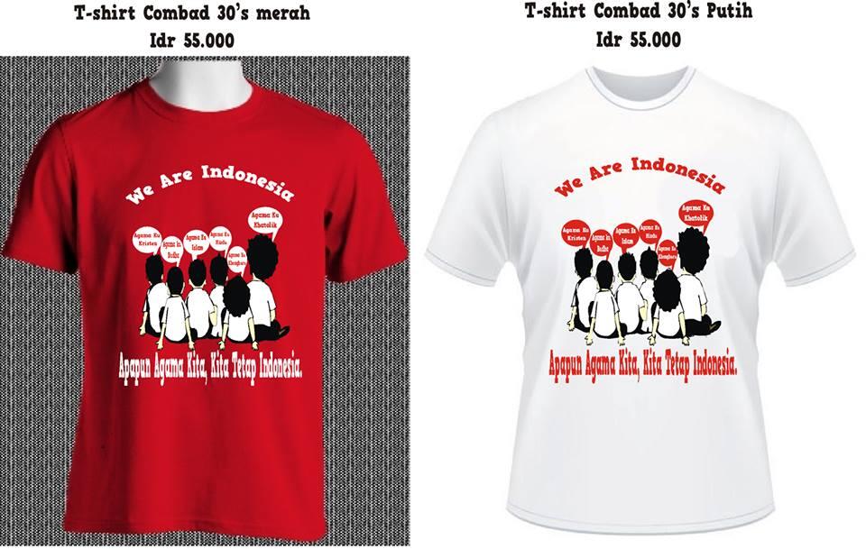 Pre-Oder T-shirt We Are Indonesia
