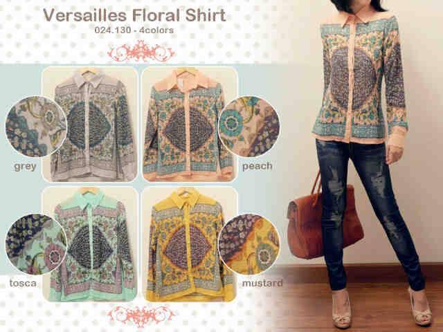 kemeja chiffon