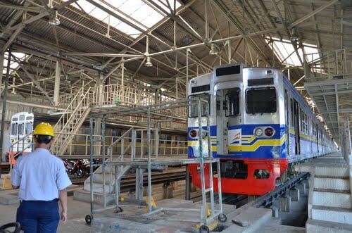 DEPO Kereta Api terbesar di Asia Tenggara &quot;DEPO KRL DEPOK&quot; 