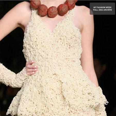 10 Gaun Wanita Yang Dibuat Dari Makanan 