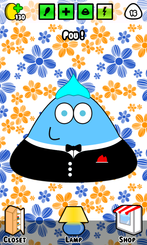 Тапки pou. Поу. Синяя pou. Украшение комнаты pou. Pou гот.